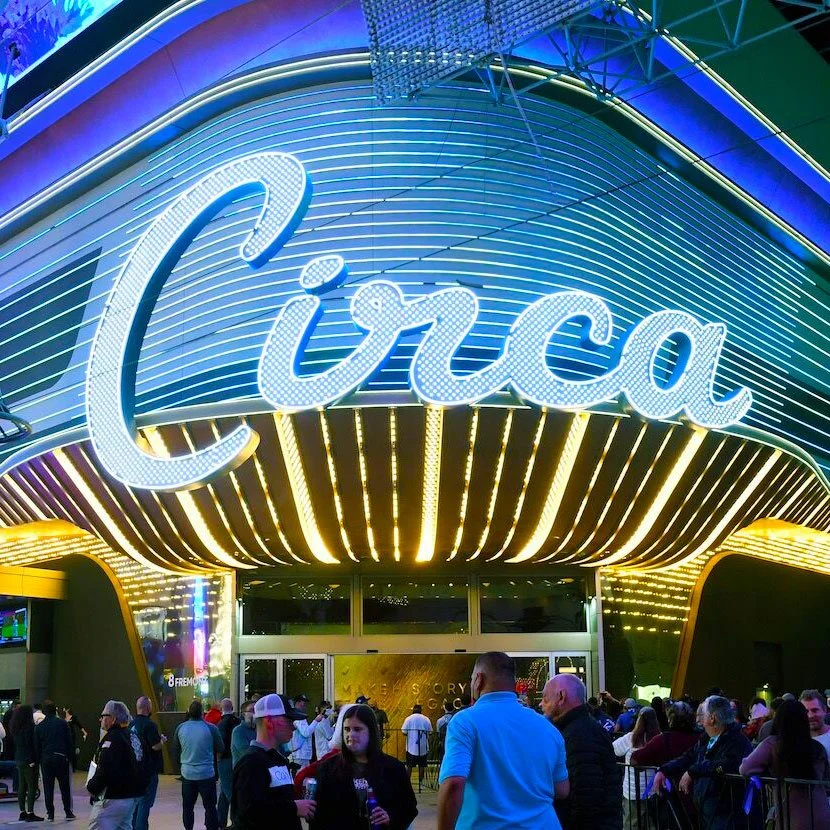 Circa neon sign on the Downtown Las Vegas Royal Crawl