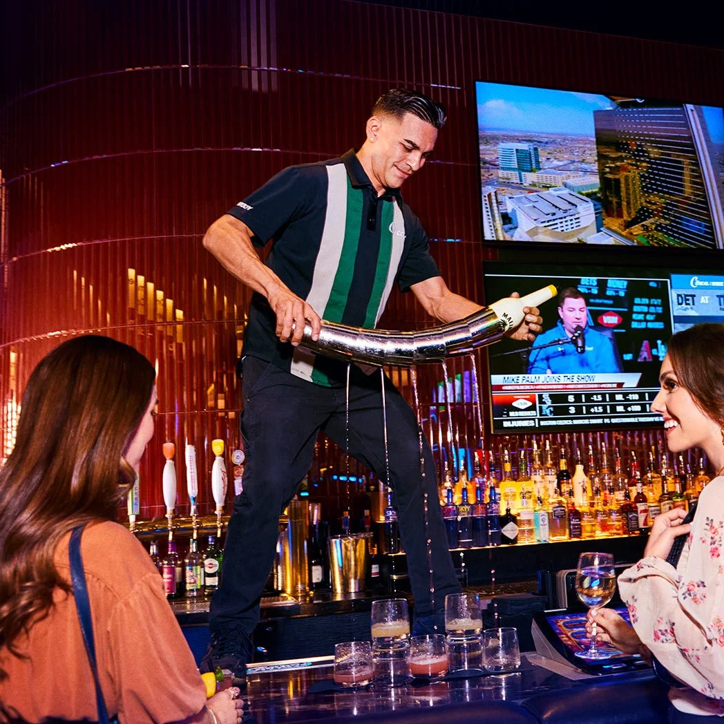 Mega Bar at Circa on the Downtown Las Vegas Royal Crawl