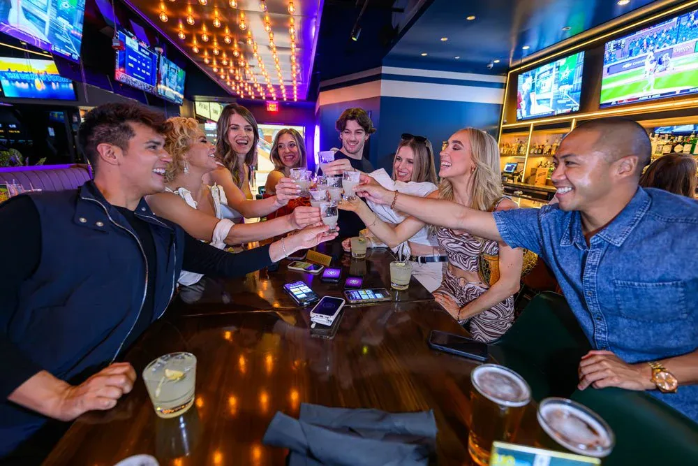 Cheers on the South Strip Las Vegas bar crawl, Royal Crawl