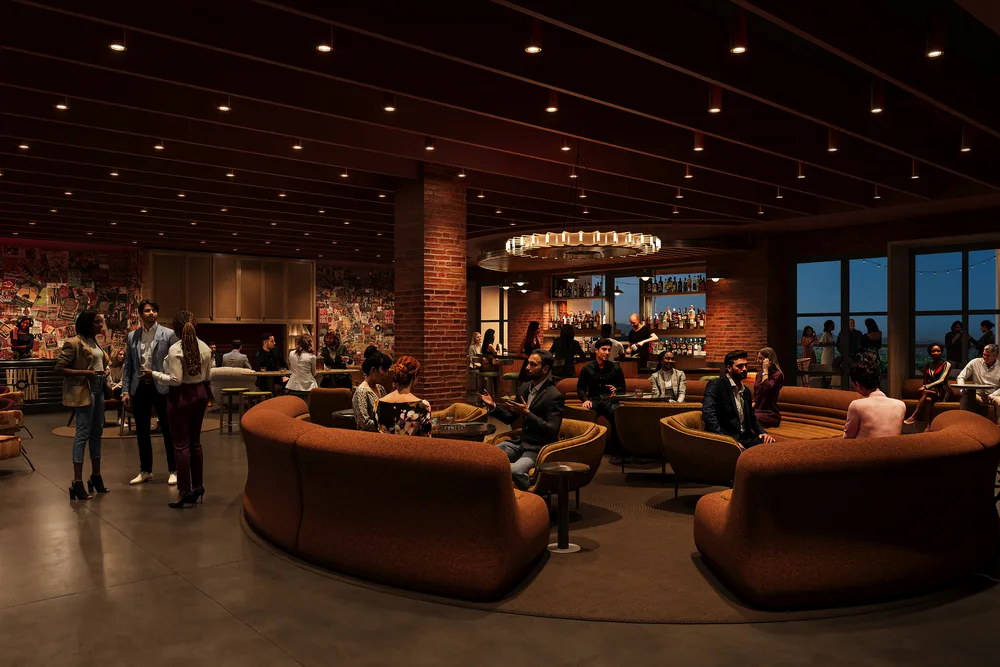Vinyl Room lounge and bar 63 floors above the Las Vegas Strip at Mandalay Bay, Royal Crawl South Strip bar crawl stop